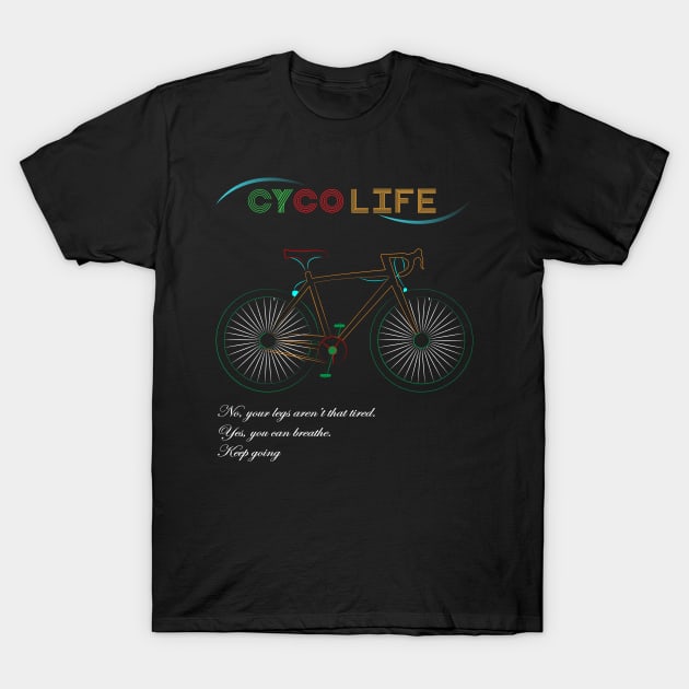 Amazing CYCO (CYCLE) LIFE T-Shirt by mjhejazy